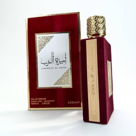 Perfume Princesa de Arabia Lattafa Ameerat Al Arab de Dubai, certificado con calidad 100ml, para mujer.