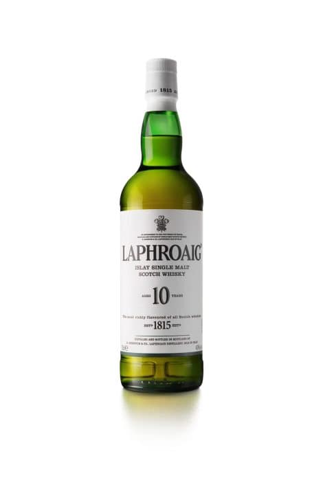 Laphroaig Whisky Escocés – Single Malt, 10 Años, 40%, 700 ml.