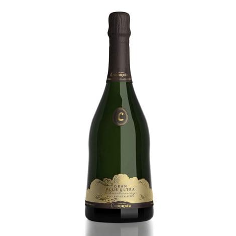 Codorniu Gran Plus Ultra, 100% Chardonnay de calidad premium sin azúcar añadido, botella de 0.75 L.