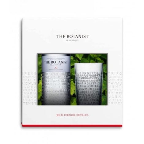 Pack – THE BOTANIST + Vaso – Ginebra, Islay Dry Gin 22, 46% Alc. Vol., 70 cl