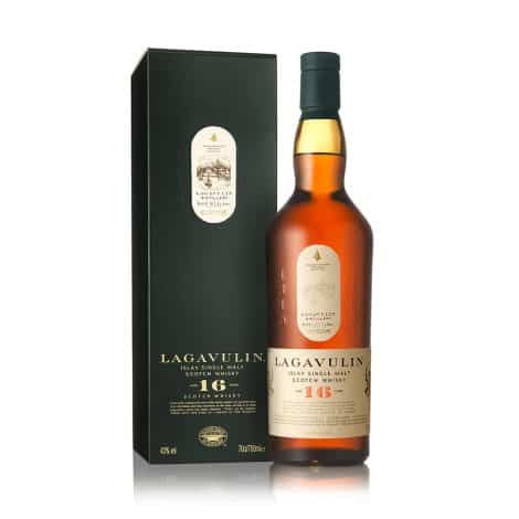 Whisky escocés de malta sencillo Lagavulin 16, 700 ml.