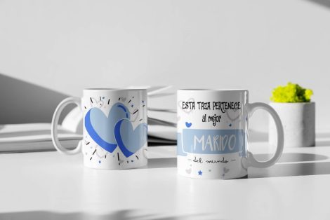 Taza especial para tu persona más querida: “La Mejor Taza del Mundo” – Ideal para regalar a tu esposo.