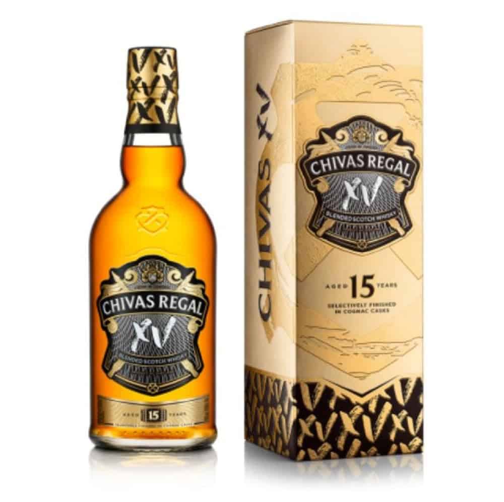 Chivas Regal XV 15 Years Old Blended Scotch Whisky 40% Vol. 0,7l in Giftbox