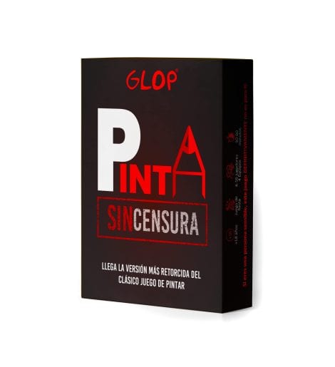 Glop Pinta – Juego de mesa para adultos – Pinta y adivina situaciones divertidas, extrañas y extravagantes – Para 2 a 4 equipos – El juego de pintar más atrevido que nunca has visto – Regalos únicos.