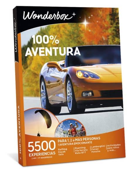 WONDERBOX – Caja de Regalo Aventura – Vive Experiencias Únicas y Usa Transportes Exclusivos. Increíbles Ideas para Mujeres, Hombres y Regalos de Navidad.