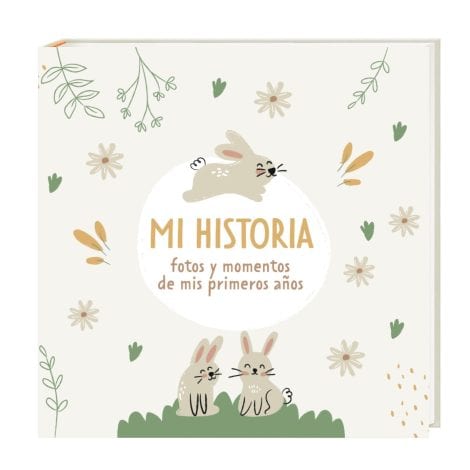 Álbum de Recuerdos HuBorns: Pega fotos y escribe en más de 50 páginas con pegatinas. Ideal para regalos de bebés recién nacidos.