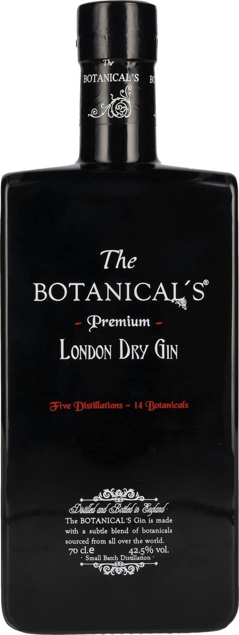 Gin Premium London Dry Botanical’S 42,5% Vol. 0,7L – 700 ml.