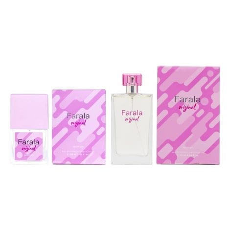 FARALA – Edición Original 75 + 30 ml, Perfume para Mujer, Colonia FARALA Original, En Spray, Aroma Floral y Fresco, Duradero, Elegante y Juvenil.