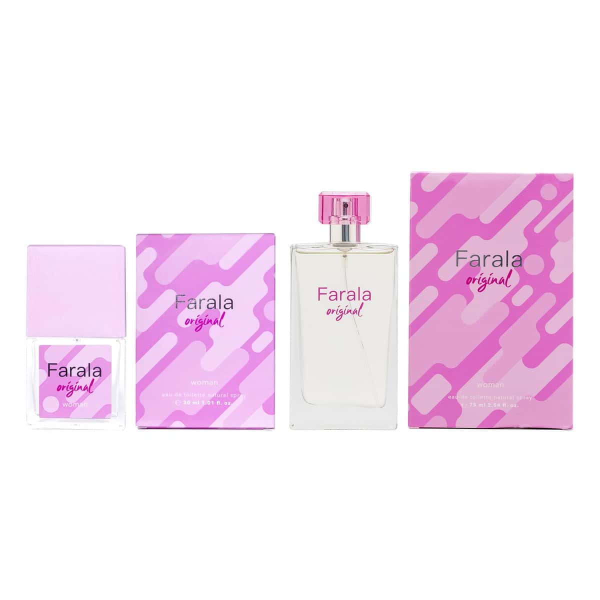 FARALA - Original 75 + 30 ml, Perfume Mujer, Colonia FARALA Original, Perfumada y en Formato Spray, Eau de Toilette Femenina, Floral y Fresca, Colonia de Larga Duración, Elegante y Juvenil