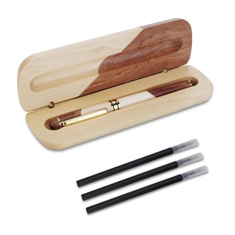 Pluma de regalo de lujo de madera hecha a mano, personalizada, elegante y exquisita – OMZGXGOD.