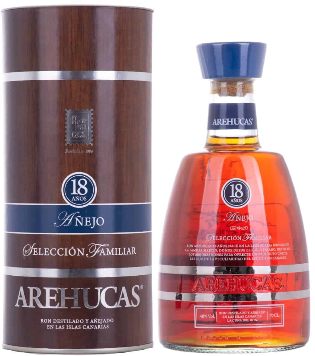 Ron Arehucas 18 Años Añejo Reserva Especial 40% Vol. 0,7l in Giftbox