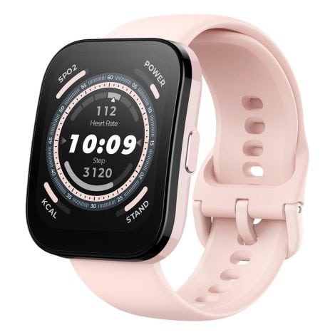 Reloj inteligente Amazfit Bip 5 con gran pantalla de 1,91″, llamadas Bluetooth, Alexa, GPS, batería de 10 días, seguimiento de actividad física y frecuencia cardíaca, control de oxígeno en sangre.