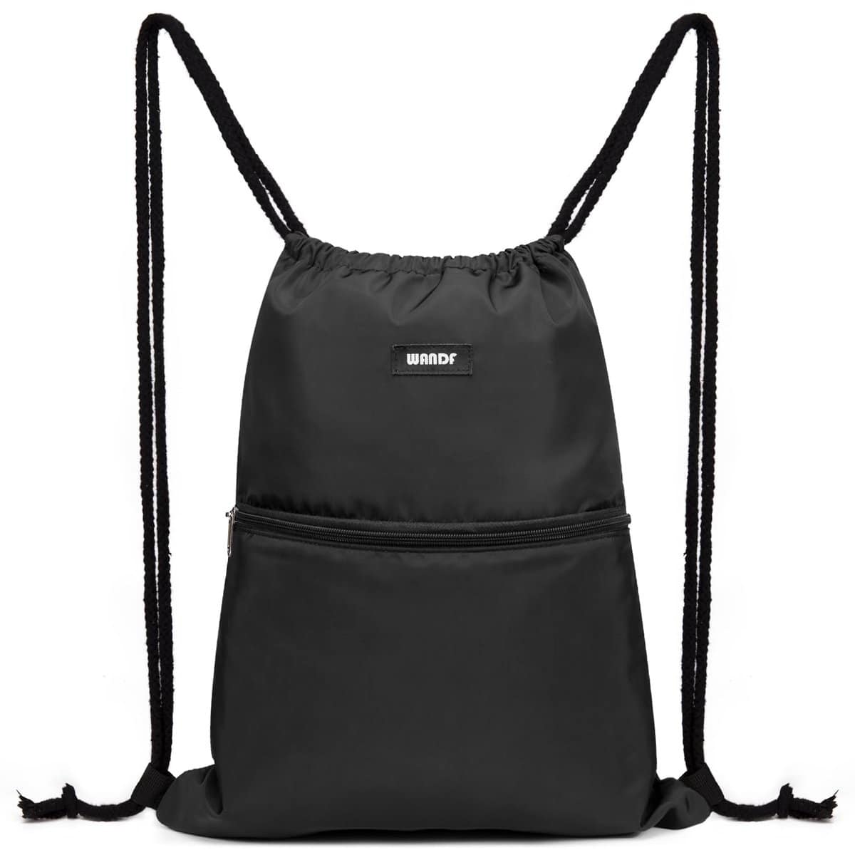 WANDF Mochila Cuerdas Bolsa de Cuerdas Mochila Gimnasio Bolsa Deporte Bolsa de Gimnasio Mochila con cordón para Mujer Hombre