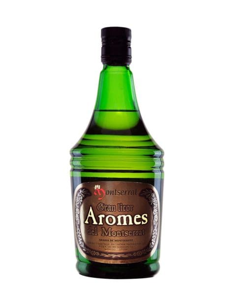 Licor tradicional catalán Aromes del Montserrat – 1 botella de 70cl, excepcional de Cataluña