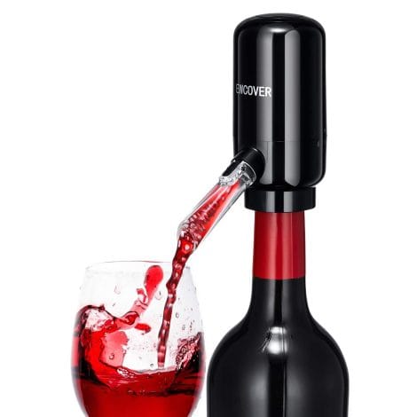 EWCOVEROSELY Dispensador de vino automático inteligente con aireador y decantador eléctrico de un toque.