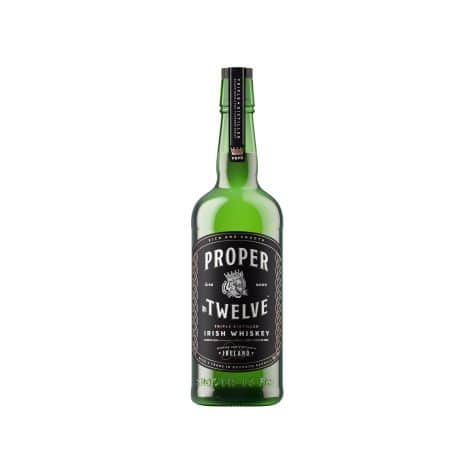 Whiskey Irlandés Proper No. Twelve, 40% de volumen alcohólico, 0,7 litros – 700 ml.