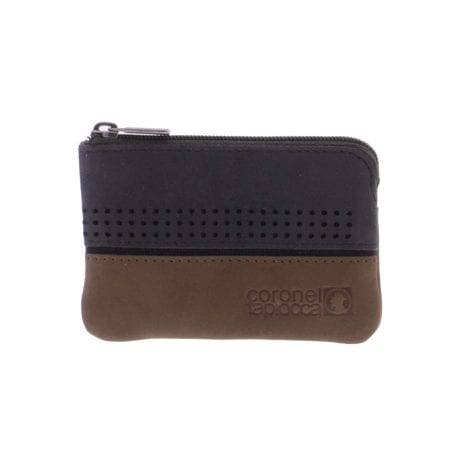 Cartera de Piel para Hombre con Monedero de Coronel Tapioca – Práctica y Espaciosa.