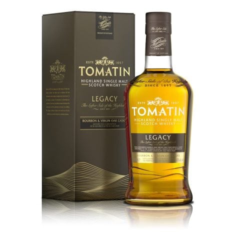 Whisky escocés de malta simple Tomatin Legacy, 43% vol., 700 ml (Paquete de 1).