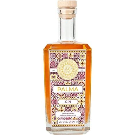 Ginebra de Palma Especiada | Premiada y Ecológica, 70cl, 40.4% de graduación alcohólica.