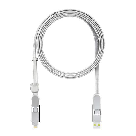 Cable USB-C de carga rápida 100W – Cargador USB-C Universal 6 en 1 para dispositivos móviles.