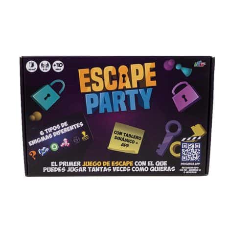 Escape Room Party de Famosa, en multicolor, ¡ideal para pasar un rato emocionante!