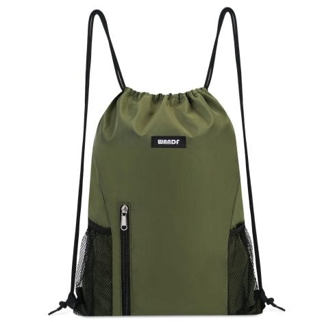 Mochila de cuerdas WANDF waterproof para deporte, yoga, gimnasio, natación, compras y más.