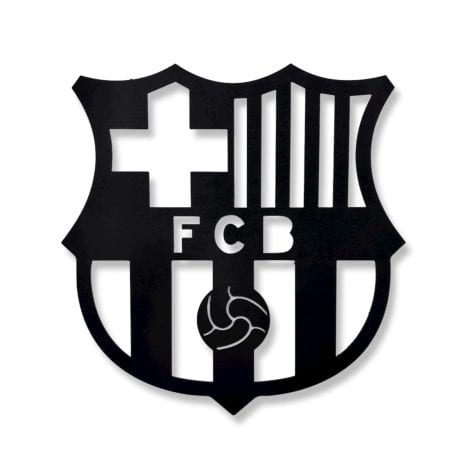 Cuadro de Escudo FC Barcelona para decorar habitaciones y salones modernos, ideal como regalo futbolero.