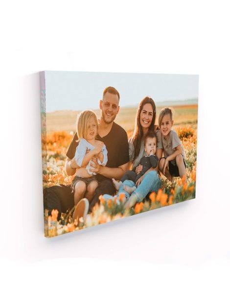 Cuadro personalizado con foto en lienzo Panorama – 30x21cm – Bastidor madera – Hecho en España