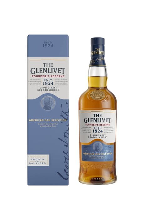 Whisky Escocés de Malta The Glenlivet Founder’s Reserve, 700 ml.