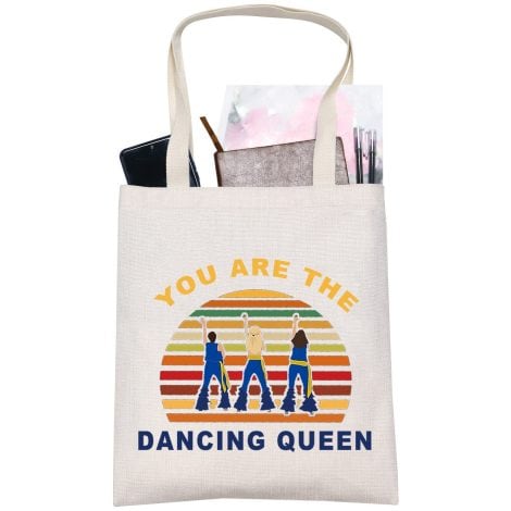 de Maquillaje Musical Inspirada en Mamma para Fans de Mamma, Bolsa de cosméticos y regalo para mujeres y niñas.