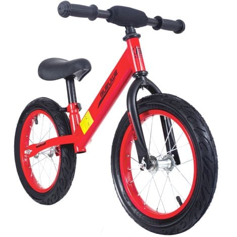 Bici sin pedales, 16″ para niños de 3 a 7 años con manillar y sillín ajustables, ruedas de goma, cuadro de acero al carbono y capacidad de hasta 45 kg.