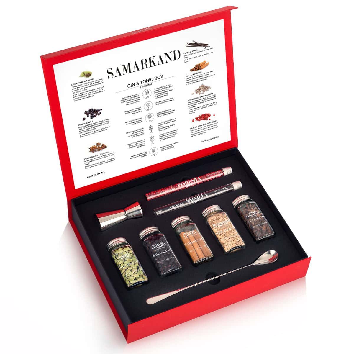 Kit de Gin Tónic con Botánicos & Especias para Cócteles 200 GR - Cocktail Botanicals & Spices