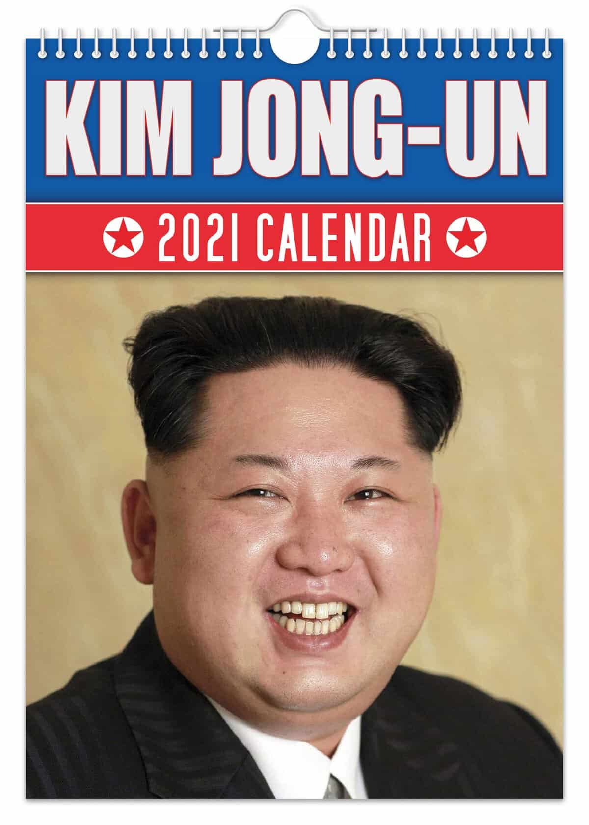 Kim Jong-Un Calendrier Mural 2021 // Drôle / Insolite / Noël / Anniversaire / Cadeau / Noveauté / Humour / Secret Santa / Année / Bureau