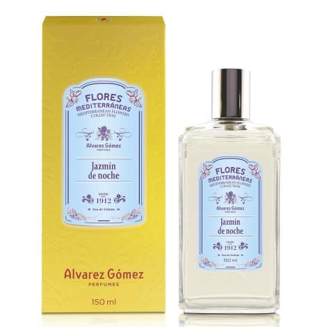 Agua de Colonia Floral Flores Mediterráneas, Jazmín Nocturno, 150ml. Alvarez Gomez.