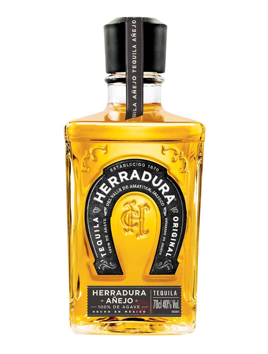 Herradura Tequila Añejo, 100% Agave, Sabor Dulce, Con Caja Para Regalar, 40% Vol. Alcohol, 700ml