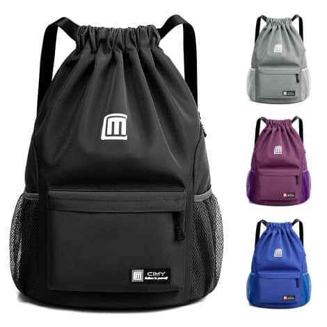 Mochila deportiva impermeable con gran capacidad para compras, yoga, deporte y viajes tanto para mujeres como hombres.