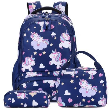 Mochila Escolar Unicornio para Niñas, ideal para la escuela, viajes y primaria. ¡Bolsas escolares para chicas!