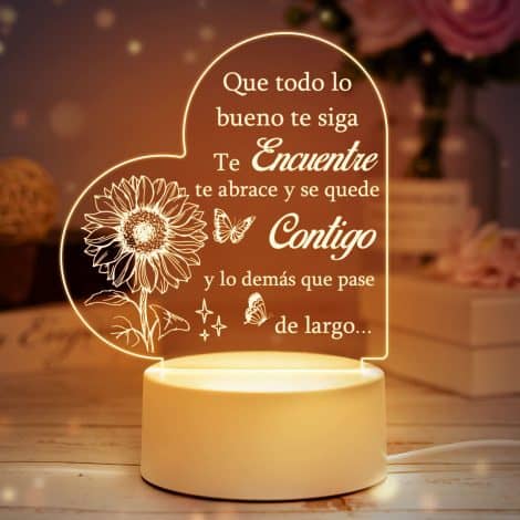 Buioata: Regalos únicos para mujeres – Luz navideña, obsequios para mujer, regalo navideño, regalo de cumpleaños para mujer; perfecto para amigas, madres y hermanas. Decora la Navidad.