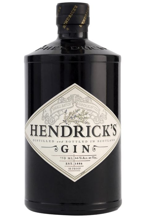 Ginebra Premium Escocesa Hendrick’s, 70cl – Ginebra de calidad suprema de Escocia.