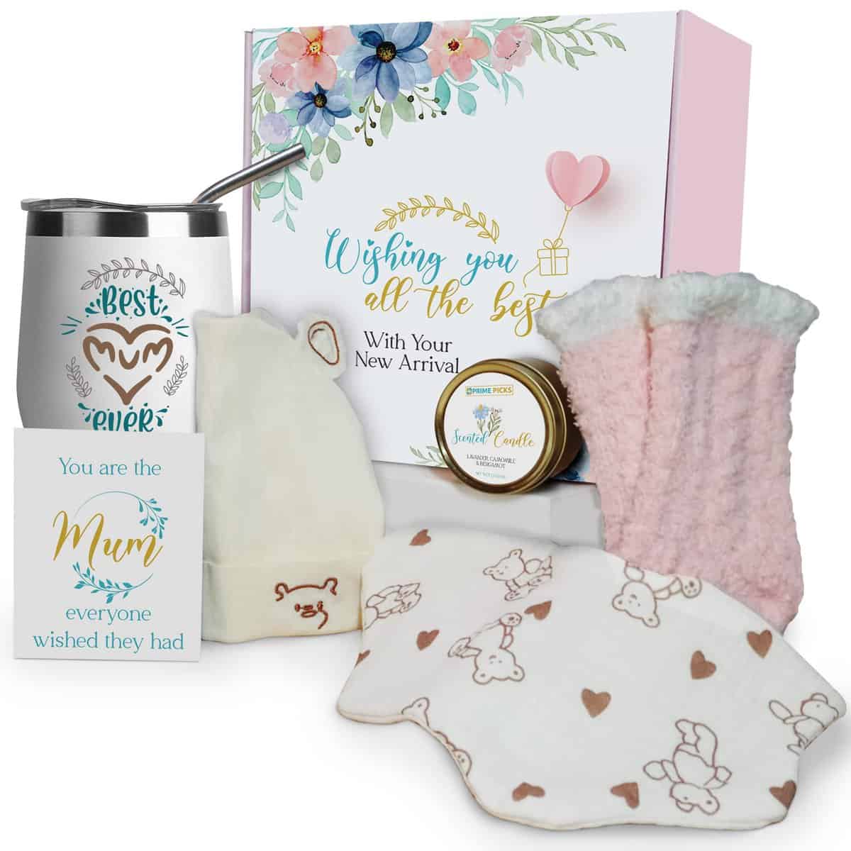 PRIME PICKS Regalos para Mamas Primerizas, Kit Original Regalos para Madres, Ideal Pack Regalo Madre, Especial Regalos Día de la Madre, Regalos Recién Nacidos