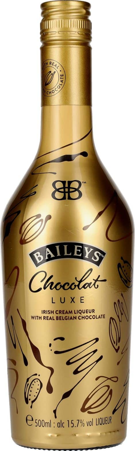 Baileys Chocolat Luxe, exquisito licor de crema irlandesa con chocolate, botella 500 ml.