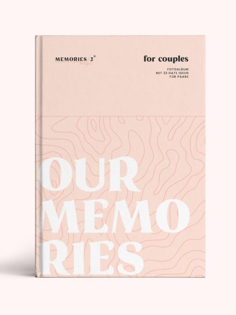 Álbum de fotos “Desafío Memories2Make®” con 32 citas para parejas – Regalo personal para aniversarios, San Valentín, cumpleaños, Navidad o Pascua para él y ella.