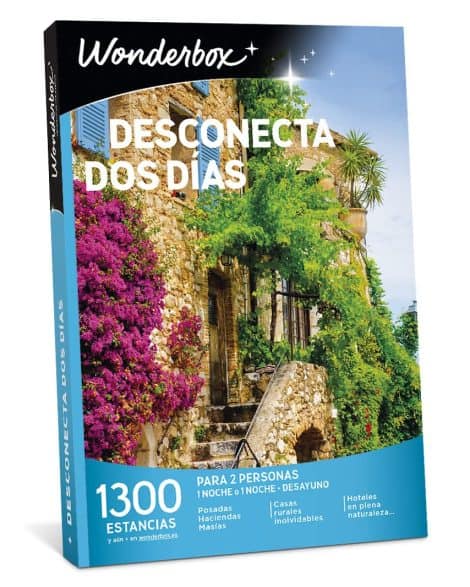 WONDERBOX Caja de Regalo – Desconexión en Pareja: 1300 estancias únicas en entornos naturales.