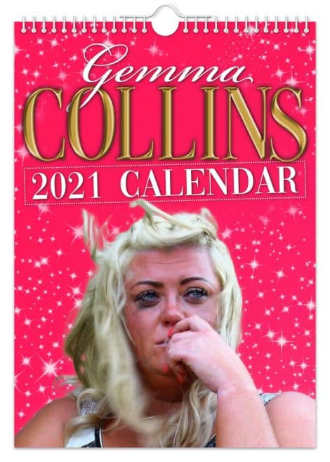 Gemma Collins – Calendario 2021 // Divertido/Original/Navideño/Regalo/Planificador/Oficina/Presente/Secreto Santa/Humor/Novelty