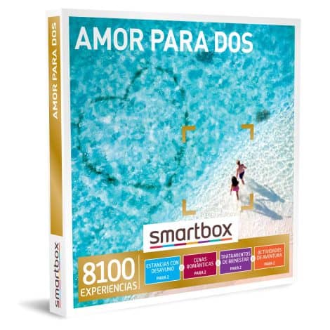 Smartbox – Regalo de Amor para Parejas – Idea de Regalo de Boda – 1 Experiencia de Hotel, Spa, Cena o Actividad para 2.