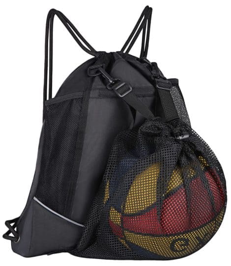 Mochila deportiva Jissta, ideal para transportar fútbol, baloncesto, hervidor de agua y llaves.