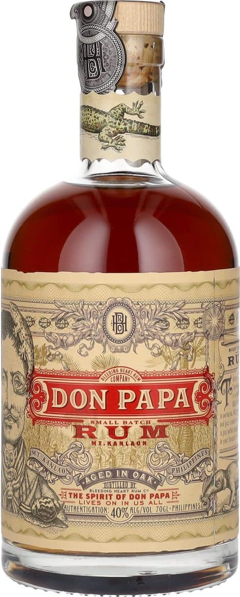 Ron Don Papa – Ron de Filipinas, 40% de alcohol por volumen, 70 cl.