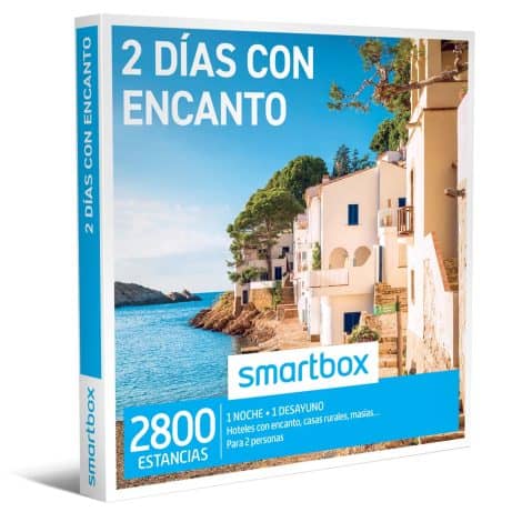 Smartbox – Caja Regalo Encanto 2 días – Sorprende con Idea Regalo Original – 1 Noche y Desayuno 2 pers.