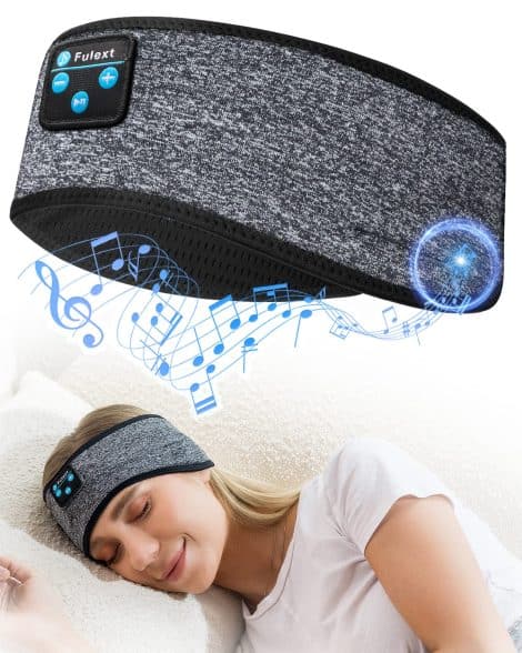 Auriculares inalámbricos Fulext con Bluetooth y cancelación de ruido para dormir, trabajar, viajar o relajarte.