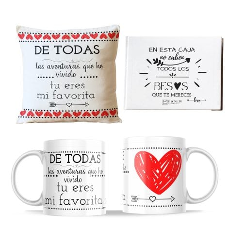 Tienda KROL: Regalos románticos originales para el Día de San Valentín, aniversario y Navidad. Tazas, cojines y más.